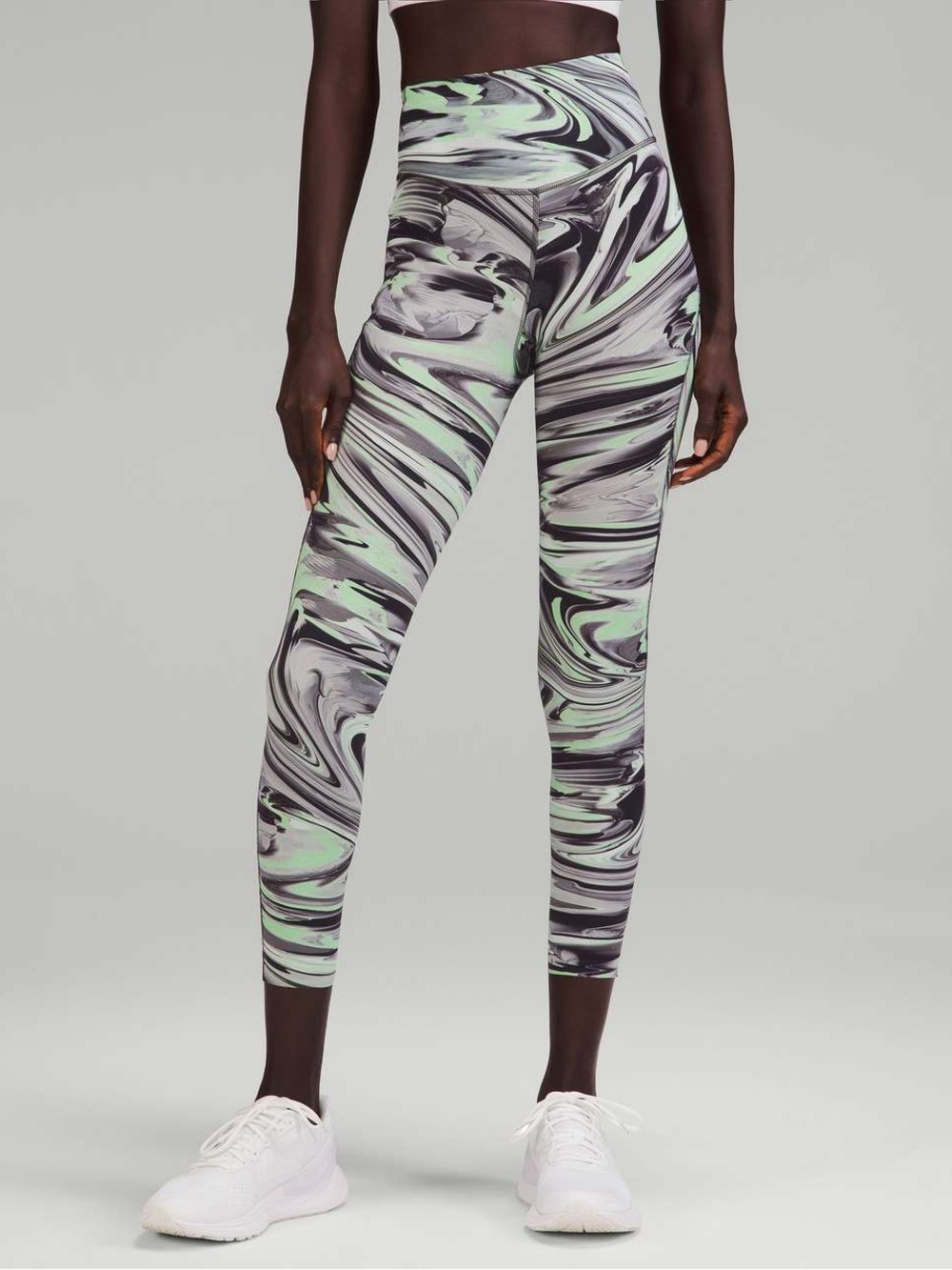 Lululemon Base Pace High-Rise Running Tight 25" Paint Glide Warp Multi Legging 4